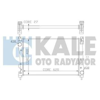 368600 KALE Радиатор двигателя, 1.4, 1.6, 2.0 Multijet, 10-
