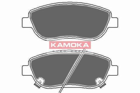 JQ101131 KAMOKA Комплект тормозных колодок, дисковый тормоз