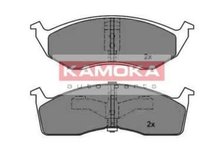 JQ1012196 KAMOKA Комплект тормозных колодок, дисковый тормоз
