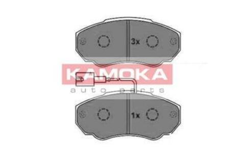 JQ1012956 KAMOKA Комплект тормозных колодок, дисковый тормоз