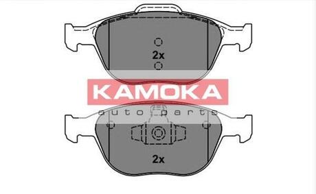 JQ1013136 KAMOKA Комплект тормозных колодок, дисковый тормоз