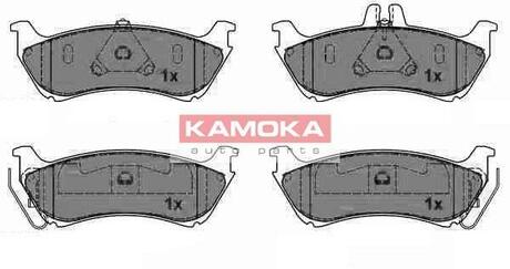 JQ1013216 KAMOKA Комплект тормозных колодок, дисковый тормоз