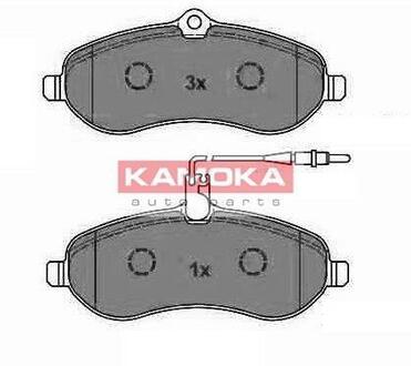 JQ1013542 KAMOKA Комплект тормозных колодок, дисковый тормоз