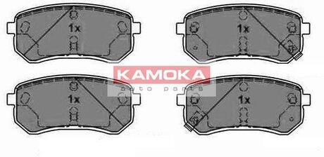 JQ1013804 KAMOKA Комплект тормозных колодок, дисковый тормоз