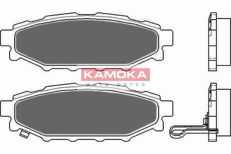 JQ1013894 KAMOKA Комплект тормозных колодок, дисковый тормоз