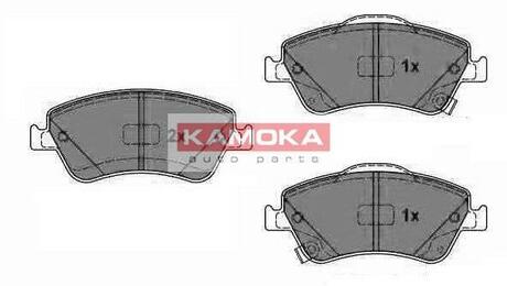 JQ1018092 KAMOKA Комплект тормозных колодок, дисковый тормоз