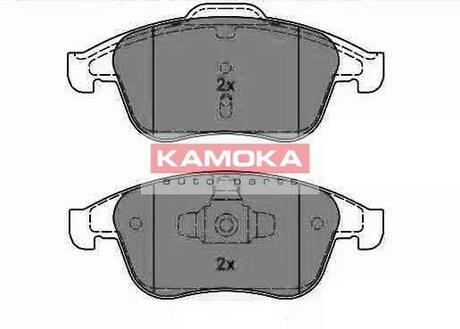 JQ1018136 KAMOKA Комплект тормозных колодок, дисковый тормоз