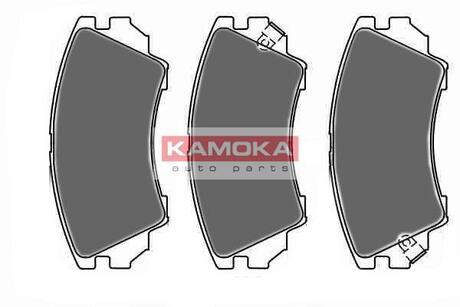JQ1018416 KAMOKA Комплект тормозных колодок, дисковый тормоз