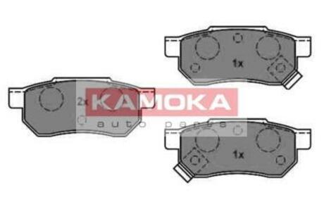 JQ101944 KAMOKA Комплект тормозных колодок, дисковый тормоз