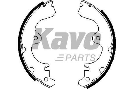 BS9910 KAVO Колодки гальмівні барабанні (комплект 4 шт) TOYOTA STARLET 1989-1999, 1984-1992 Kavo Parts BS9910 