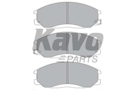 KBP-3019 KAVO Комплект тормозных колодок, дисковый тормоз