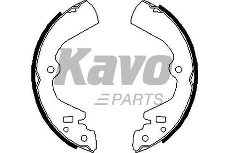 KBS-7431 KAVO PARTS NISSAN щоки гальмівні Primera 90-