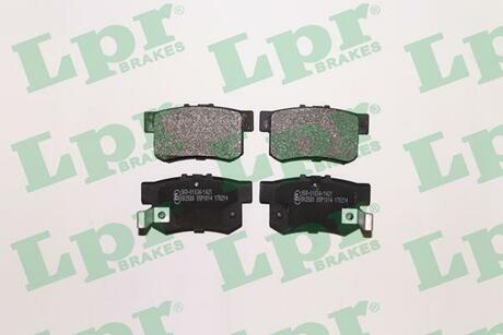 05P1014 LPR Комплект тормозных колодок, дисковый тормоз