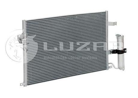 LRAC 0578 LUZAR Радиатор кондиционера Лачетти с ресивером