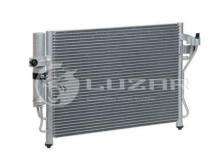LRAC 081C1 LUZAR Радиатор кондиционера Getz 1.1/1.3/1.4/1.6 (02-) АКПП/МКПП с ресивером ()