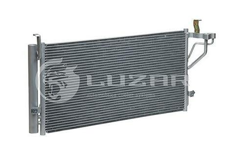 LRAC 08384 LUZAR Радиатор кондиционера Sonata 2.0/2.4/2.7 (98-) з ресивером АКПП/МКПП ()