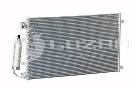 LRAC 1420 LUZAR Радиатор кондиционера Qashqai 2.0 (06-) АКПП,МКПП с ресивером ()