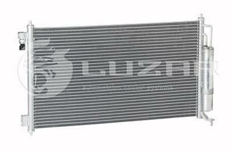 LRAC 14AX LUZAR Радиатор кондиционера Micra 1.0/1.2/1.4 (02-) МКПП з ресивером ()