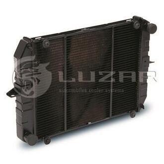 LRc 0302c LUZAR Радиатор охлаждения 3302 /2217 з/о (уши)(медь)