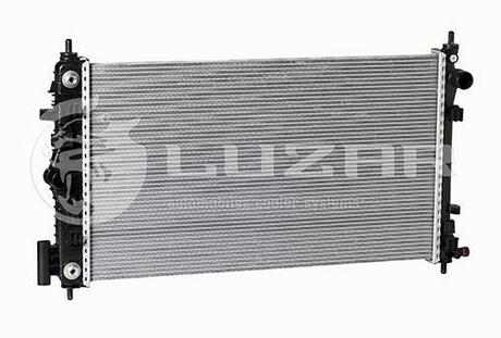 LRc 05122 LUZAR Радиатор охлаждения INSIGNIA (08-) 2.8T / MALIBU 2.4i (11-) АКПП ()