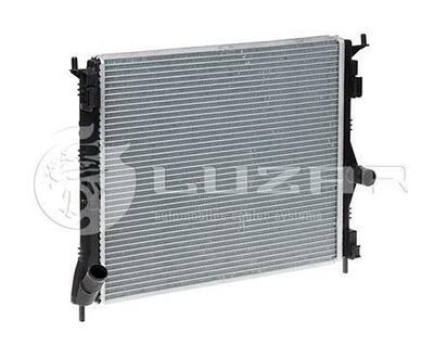 LRc 0938 LUZAR Радиатор охлаждения Logan 1.4,1.6 (08-) / Duster 1.6 (10-) МКПП (алюм-паяный) ()