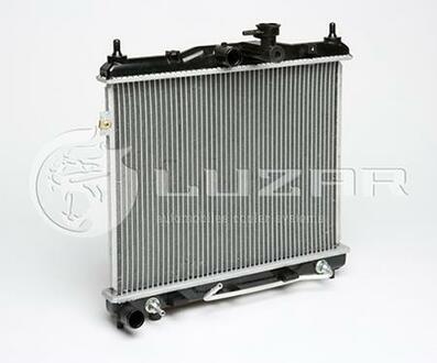 LRc HUGz02235 LUZAR Радиатор охлаждения Getz 1.1/1.3/1.4/1.6 (02-) АКПП (алюм) ()