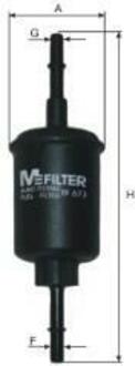 BF 673 M-FILTER Топливный фильтр