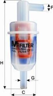 DF 11 M-FILTER Фільтр паливний