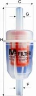 DF 12 M-FILTER Фільтр паливний MB (вир-во M-filter)