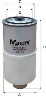 DF 304 M-FILTER Фільтр паливн. (вир-во M-Filter)