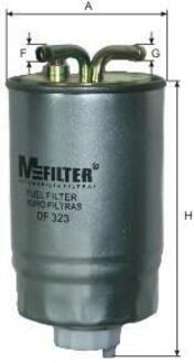 DF 323 M-FILTER Фільтр паливний FORD (вир-во M-Filter)