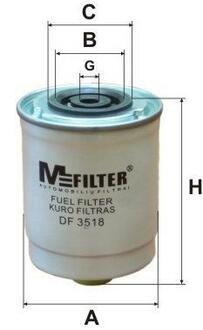 DF 3518 M-FILTER Топливный фильтр