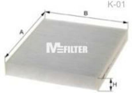 K 902 M-FILTER Фільтр салону (вир-во M-Filter)