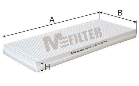 K 928 M-FILTER Фільтр салон. MB Sprinter (вир-во M-filter)