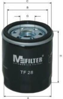 TF 28 M-FILTER Масляный фильтр