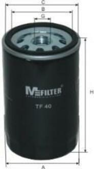 TF 40 M-FILTER Фільтр маслян. BMW (вир-в M-filter)