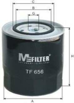 TF 656 M-FILTER Фільтр масляний VW T4 (вир-во M-Filter)