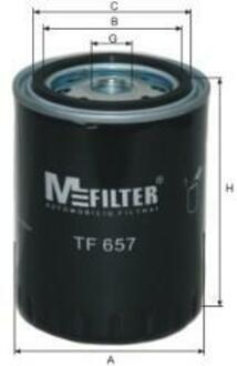 TF 657 M-FILTER Фільтр оливний
