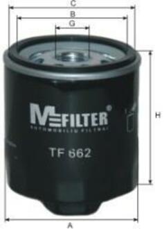 TF 662 M-FILTER Фільтр оливний