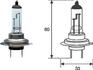 Лампа накаливания, фара дальнего света; Лампа накаливания, основная фара; Лампа накаливания, противотуманная фара; Лампа накаливания 002557100000