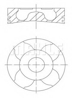 010 04 04 MAHLE / KNECHT Поршень