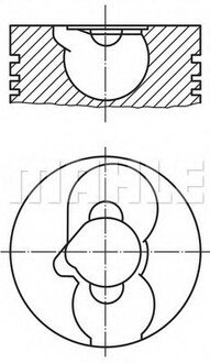 228 82 00 MAHLE / KNECHT Поршень