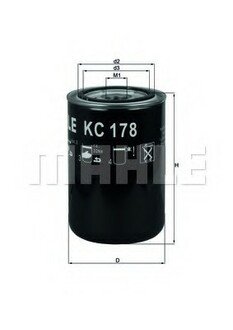 KC 178 MAHLE / KNECHT Фільтр палива