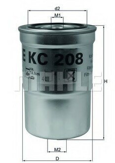 KC 208 MAHLE / KNECHT Топливный фильтр