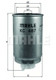 KC 487 MAHLE / KNECHT Фільтр палива