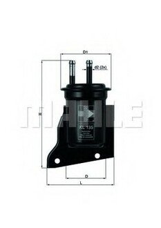 KL 135 MAHLE / KNECHT Топливный фильтр