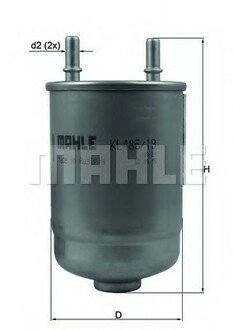 KL 485/19D MAHLE / KNECHT Топливный фильтр
