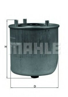 KL 780 MAHLE / KNECHT Топливный фильтр
