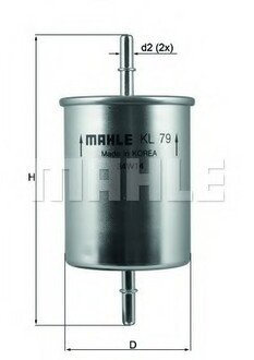 KL 79 MAHLE / KNECHT Топливный фильтр