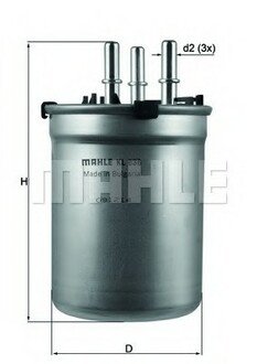 KL 838 MAHLE / KNECHT Фільтр палива